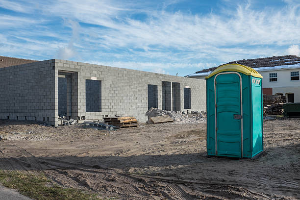 Porta potty delivery and setup in Burney, CA